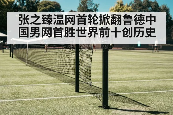 张之臻温网首轮掀翻鲁德中国男网首胜世界前十创历史